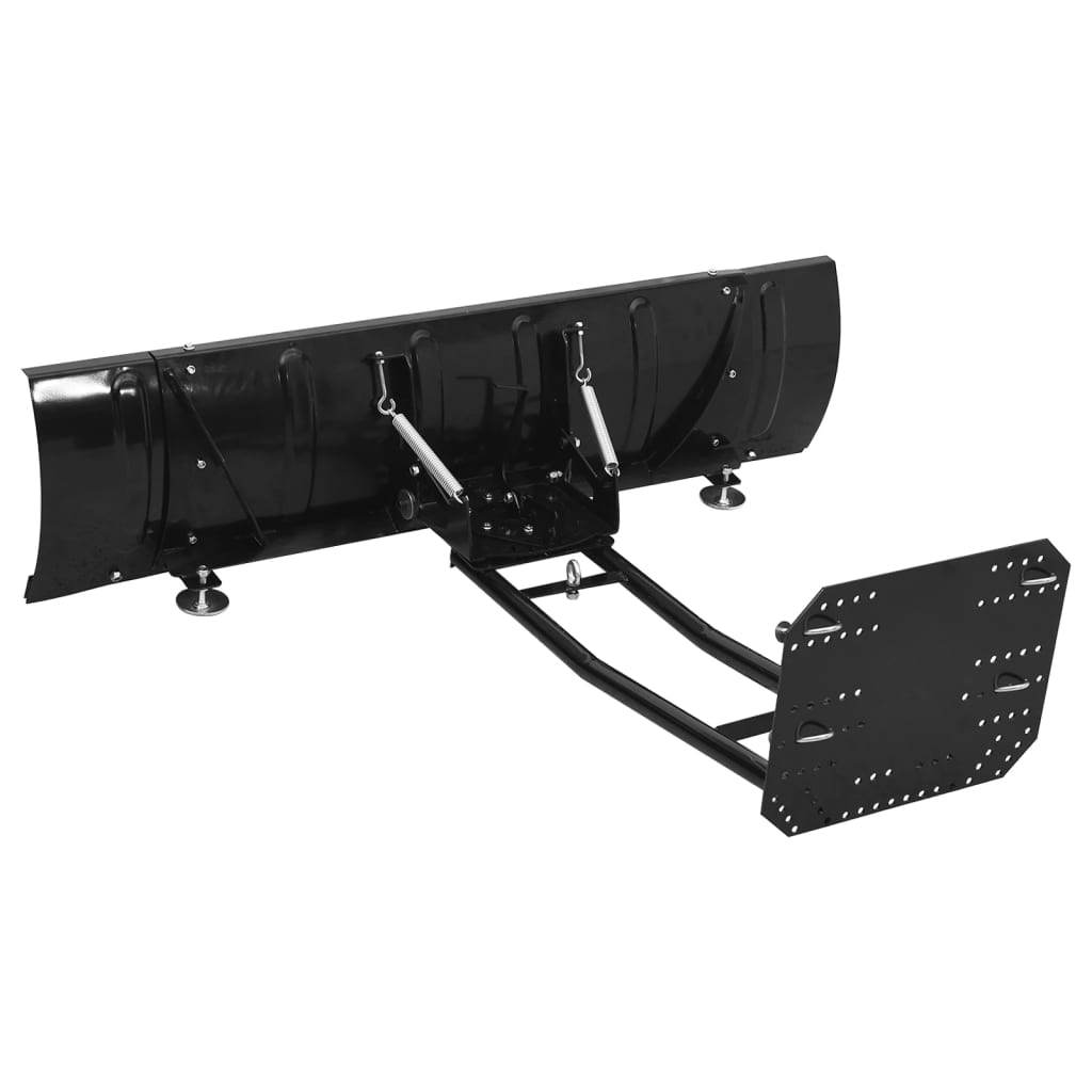 vidaXL Limpa-neves para ATV 150x38 cm preto