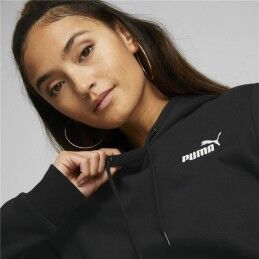 Puma|Polar com Capuz Mulher Puma Preto