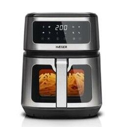 N'oveen|Fritadeira de Ar N'oveen AF770 Preto Prateado 1700 W 6,5 L