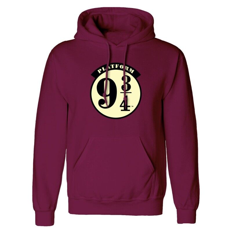 Harry Potter|Polar com Capuz Unissexo Harry Potter Platform 9 and 3 Quarters Castanho-avermelhado Harry Potter|Polar com Capuz Unissexo Harry Potter Platform 9 and 3 Quarters Castanho-avermelhado