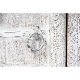 DKD Home Decor|Móvel de TV DKD Home Decor 8424001858347 Metal Branco Madeira de mangueira 160 x 40 x 65 cm