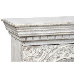 DKD Home Decor|Móvel de TV DKD Home Decor 8424001858347 Metal Branco Madeira de mangueira 160 x 40 x 65 cm