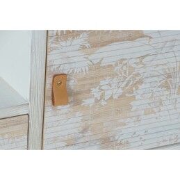DKD Home Decor|Móvel de TV DKD Home Decor Branco Madeira Bambu (140 x 40 x 51 cm)