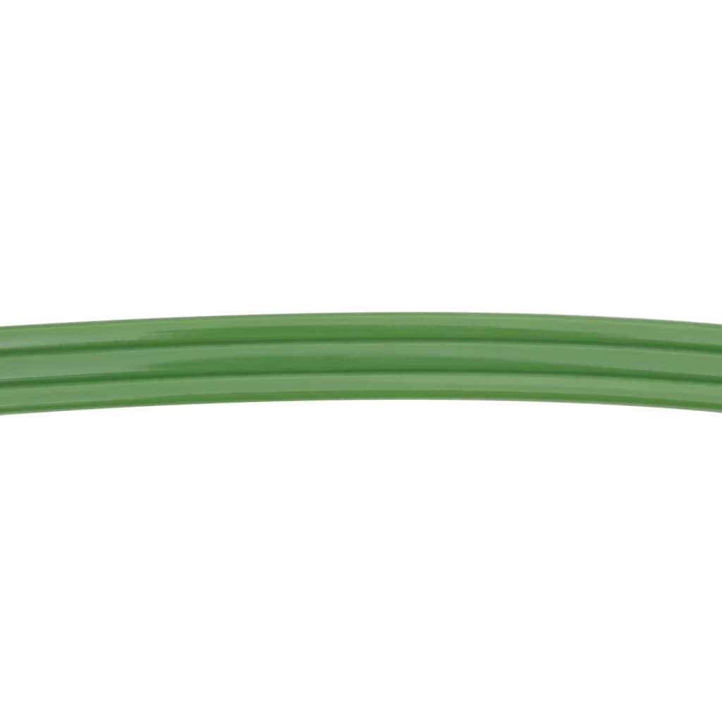 vidaXL Mangueira aspersora 3 tubos 22,5 m PVC verde