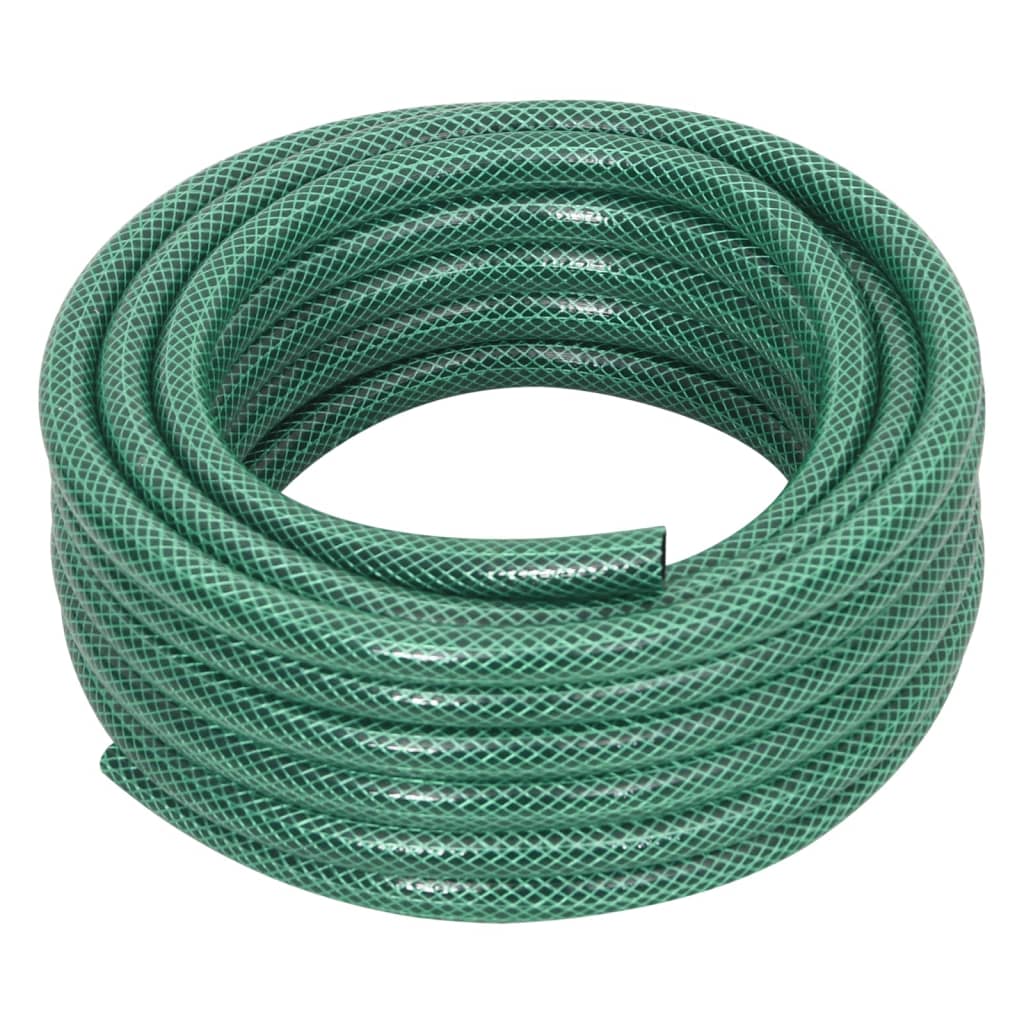 vidaXL Mangueira de jardim 0,5" 10 m PVC verde