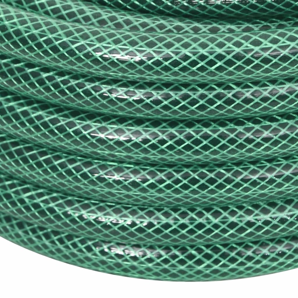 vidaXL Mangueira de jardim 0,5" 10 m PVC verde