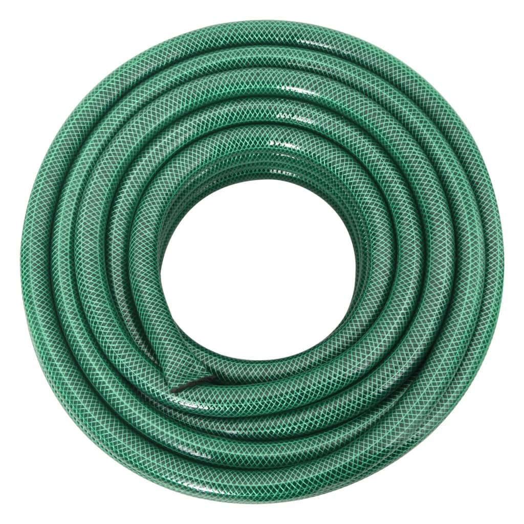 vidaXL Mangueira de jardim 0,75" 100 m PVC verde