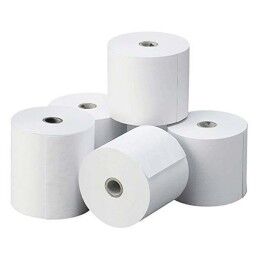 Fabrisa|Papel Térmico Branco Fabrisa 80 x 80 x 12 mm 48 Unidades