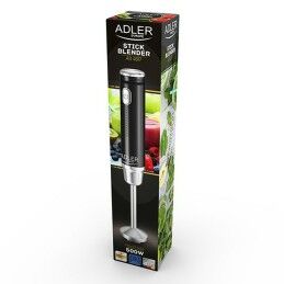 Adler|Batedora de Mão Adler AD 4617 Preto Multicolor Prateado 350 W