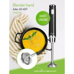 Adler|Batedora de Mão Adler AD 4617 Preto Multicolor Prateado 350 W