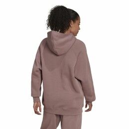 Adidas|Polar com Capuz Mulher Adidas  Boyfriend  Multicolor