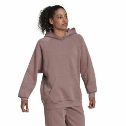 Adidas|Polar com Capuz Mulher Adidas  Boyfriend  Multicolor
