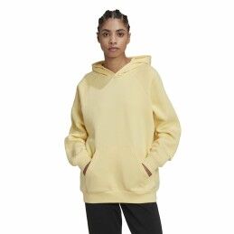 Adidas|Polar com Capuz Homem Adidas Preto