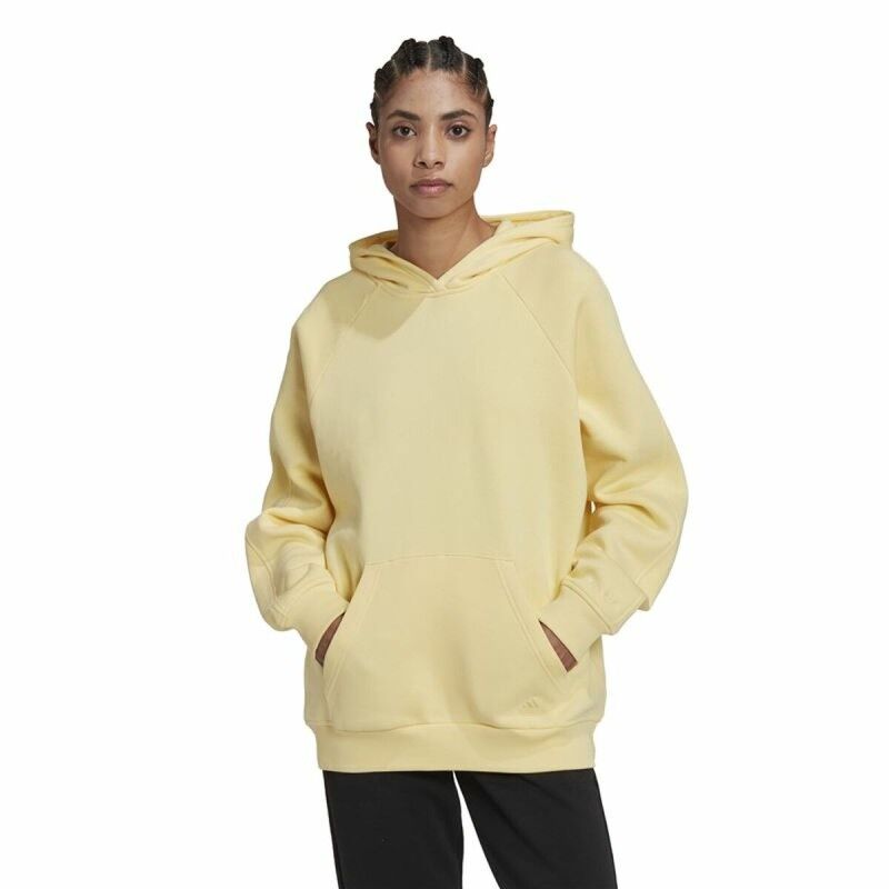 Adidas|Polar com Capuz Mulher Adidas ALL SZN Boyfriend  Multicolor