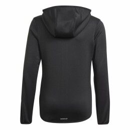 Adidas|Camisola com Capuz Menina Adidas Designed to Move Preto