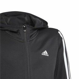 Adidas|Camisola com Capuz Menina Adidas Designed to Move Preto