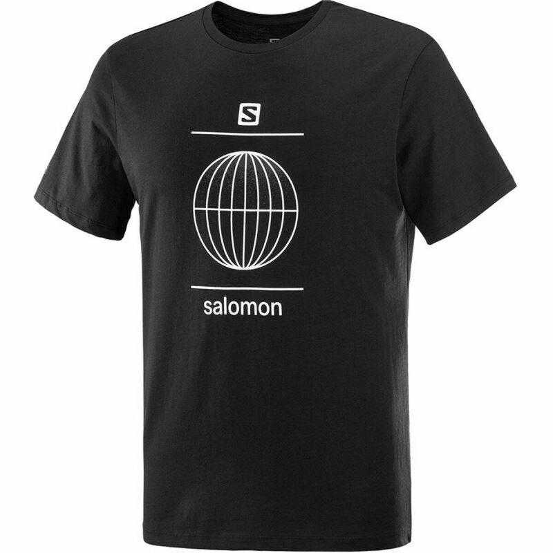 Salomon|T-Shirt de Desporto de Manga Curta Salomon Outlife Summer Preto