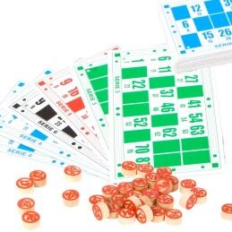 CB Games|Bingo CB Games Madeira Papel Plástico (24 Unidades)
