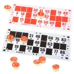 CB Games|Bingo CB Games Madeira Papel Plástico (24 Unidades)