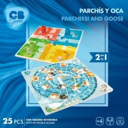 CB Games|Tabuleiro de Jogo dos Cavalinhos e da Glória CB Games 25 x 1 x 25 cm (25 Peças) (6 Unidades)