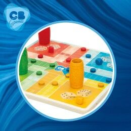 CB Games|Tabuleiro de Jogo dos Cavalinhos e da Glória CB Games 25 x 1 x 25 cm (25 Peças) (6 Unidades)