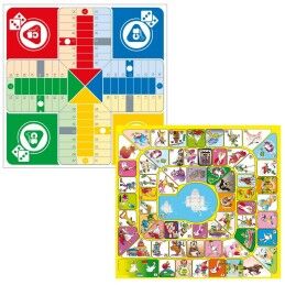 CB Games|Tabuleiro de Jogo dos Cavalinhos e da Glória CB Games 32 x 32 x 1 cm (25 Peças) (6 Unidades)