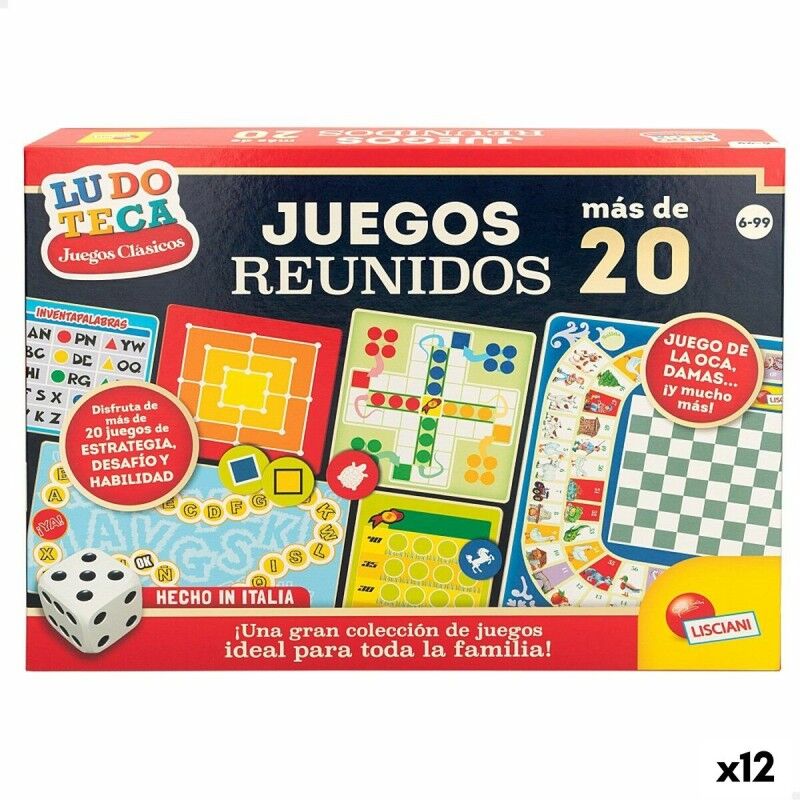 Lisciani Giochi|Jogo de Mesa Lisciani Giochi Juegos reunidos 40 x 0,1 x 33 cm ES (12 Unidades) Lisciani Giochi|Jogo de Mesa Lisciani Giochi Juegos reunidos 40 x 0,1 x 33 cm ES (12 Unidades)