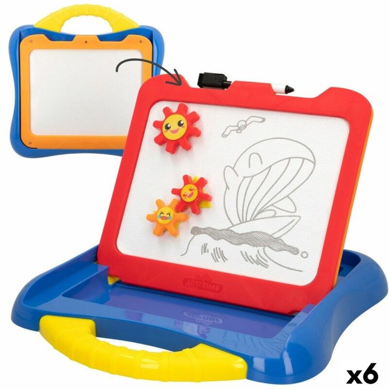 Colorbaby|Quadro magnético Colorbaby Dupla face (6 Unidades) Colorbaby|Quadro magnético Colorbaby Dupla face (6 Unidades)