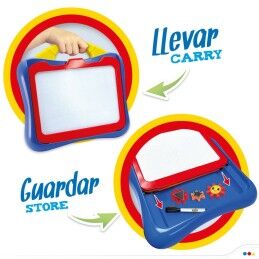 Colorbaby|Quadro magnético Colorbaby Dupla face (6 Unidades)