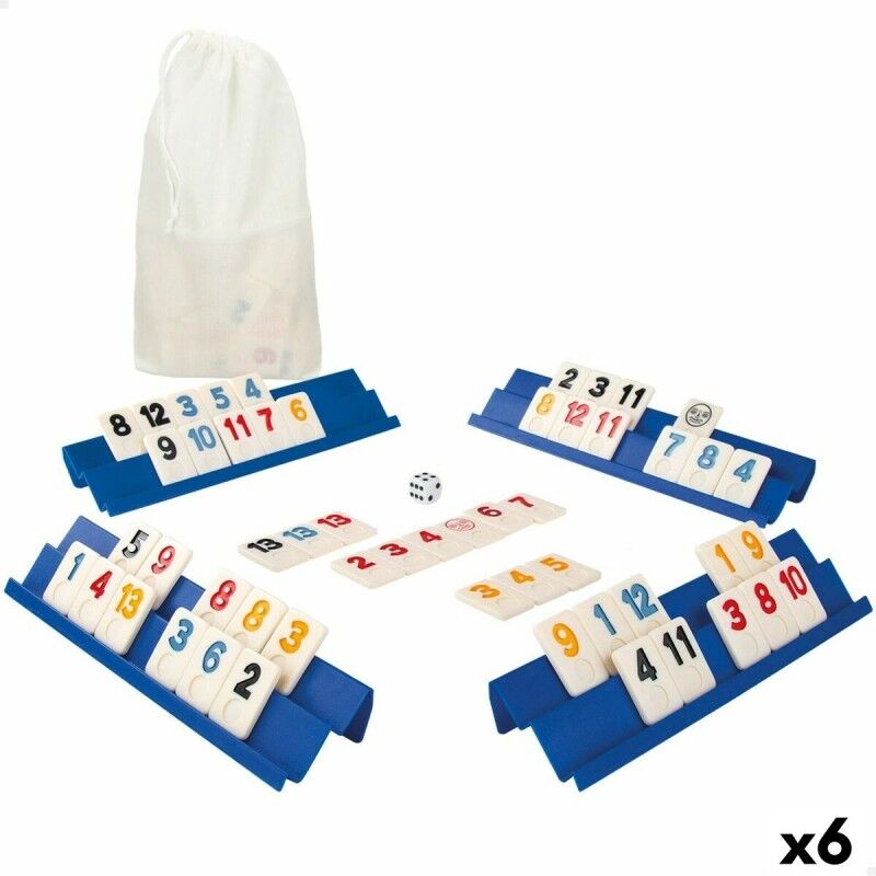 CB Games|Jogo de Mesa CB Games Rummi 24,5 x 3 x 6 cm (112 Peças) (6 Unidades) CB Games|Jogo de Mesa CB Games Rummi 24,5 x 3 x 6 cm (112 Peças) (6 Unidades)