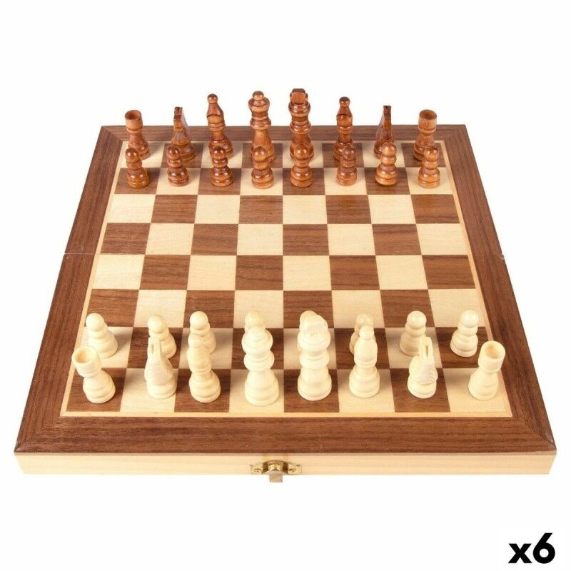 CB Games|Xadrez CB Games Madeira (6 Unidades) CB Games|Xadrez CB Games Madeira (6 Unidades)