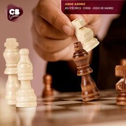 CB Games|Xadrez CB Games Madeira (6 Unidades)