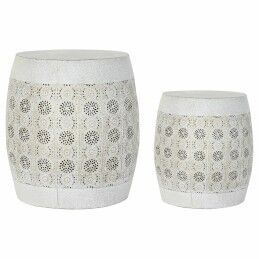 Home ESPRIT|Mesa de apoio Home ESPRIT Preto Metal 60 x 30 x 60 cm