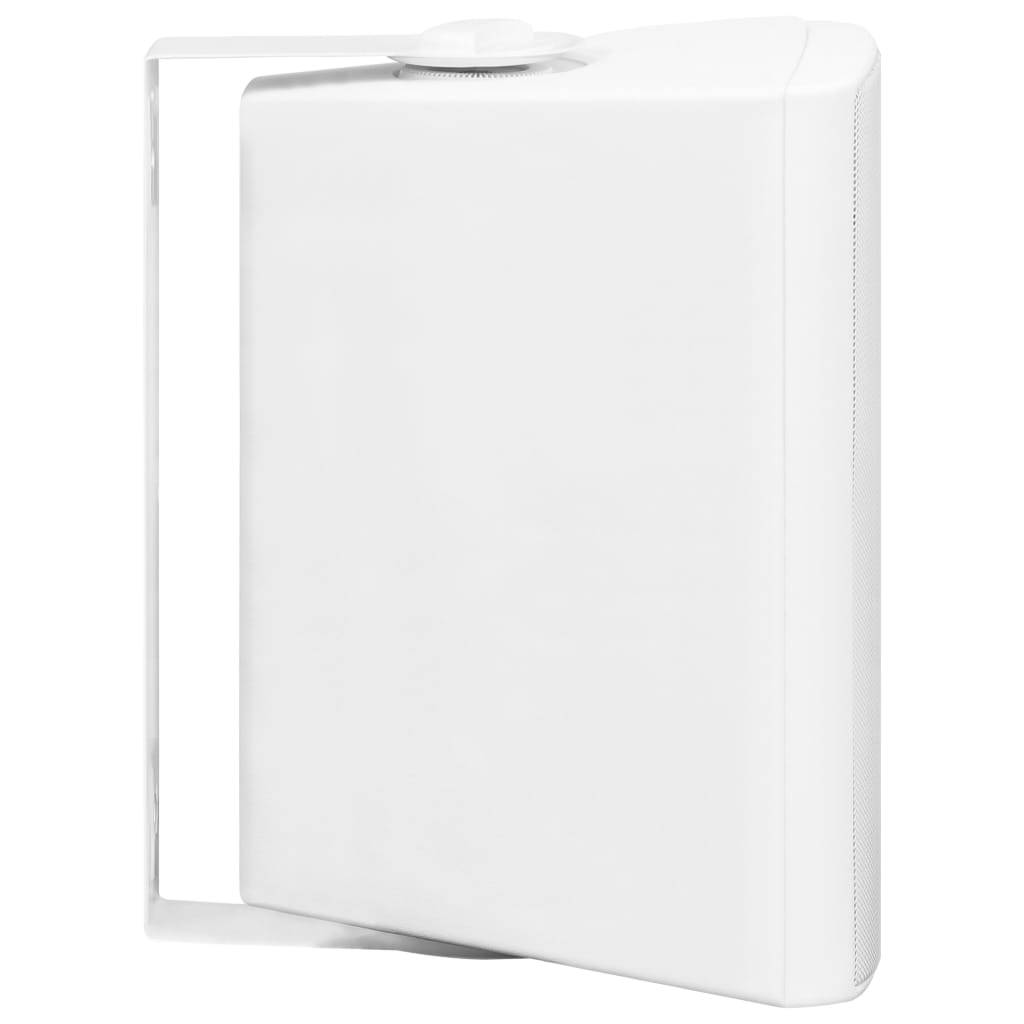 vidaXL Colunas de som para parede interior/exterior 2 pcs 120 W branco