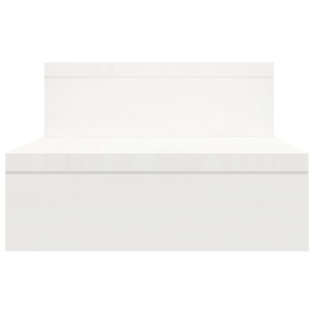 vidaXL Suporte para monitor (52-101)x22x14 cm pinho maciço branco