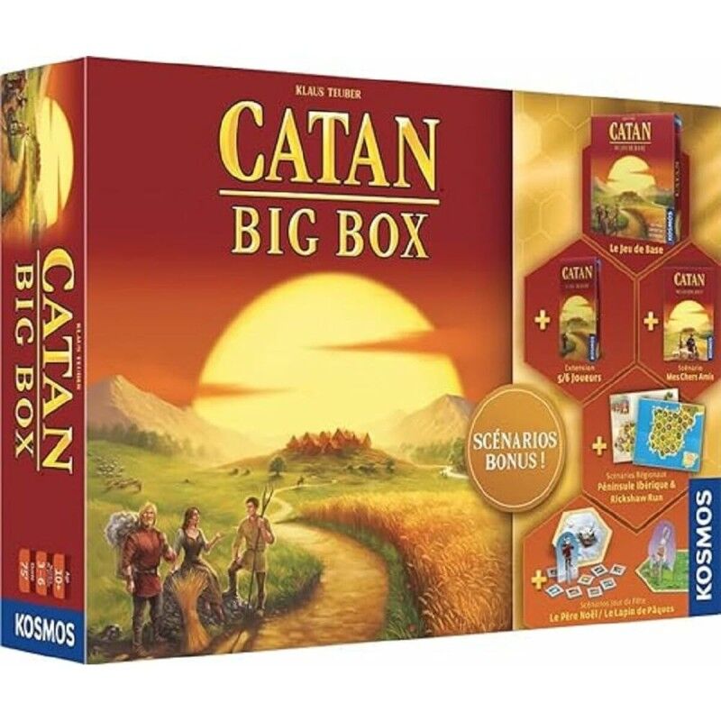 Asmodee|Jogo de Mesa Asmodee Catan Big Box (FR) Asmodee|Jogo de Mesa Asmodee Catan Big Box (FR)