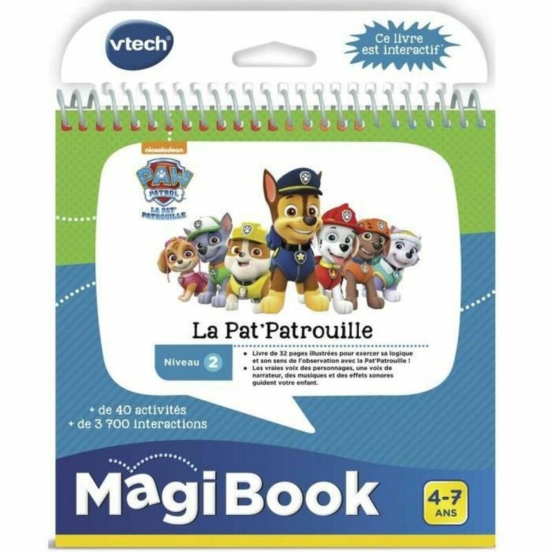 Vtech|Livro Vtech Livre La Pat' Patrouille