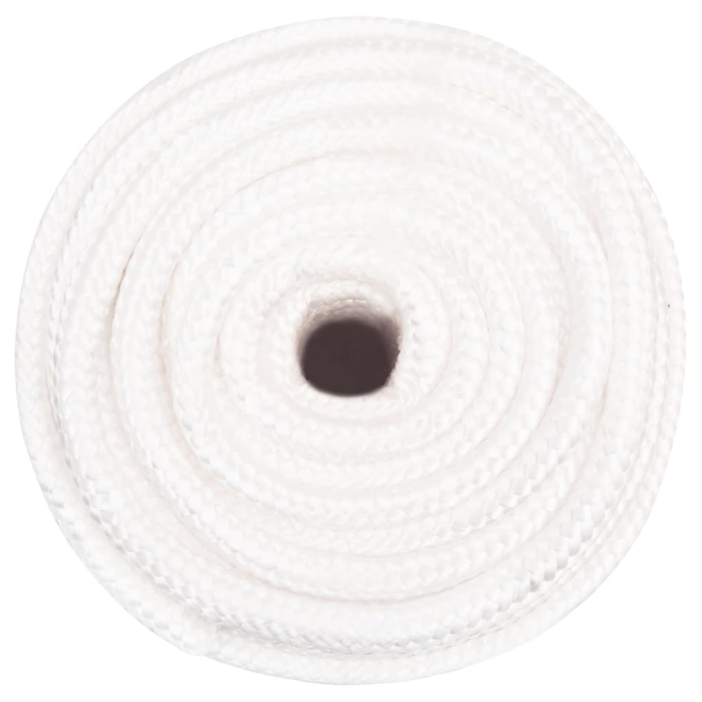 vidaXL Corda de barco 16 mm 25 m polipropileno branco completo