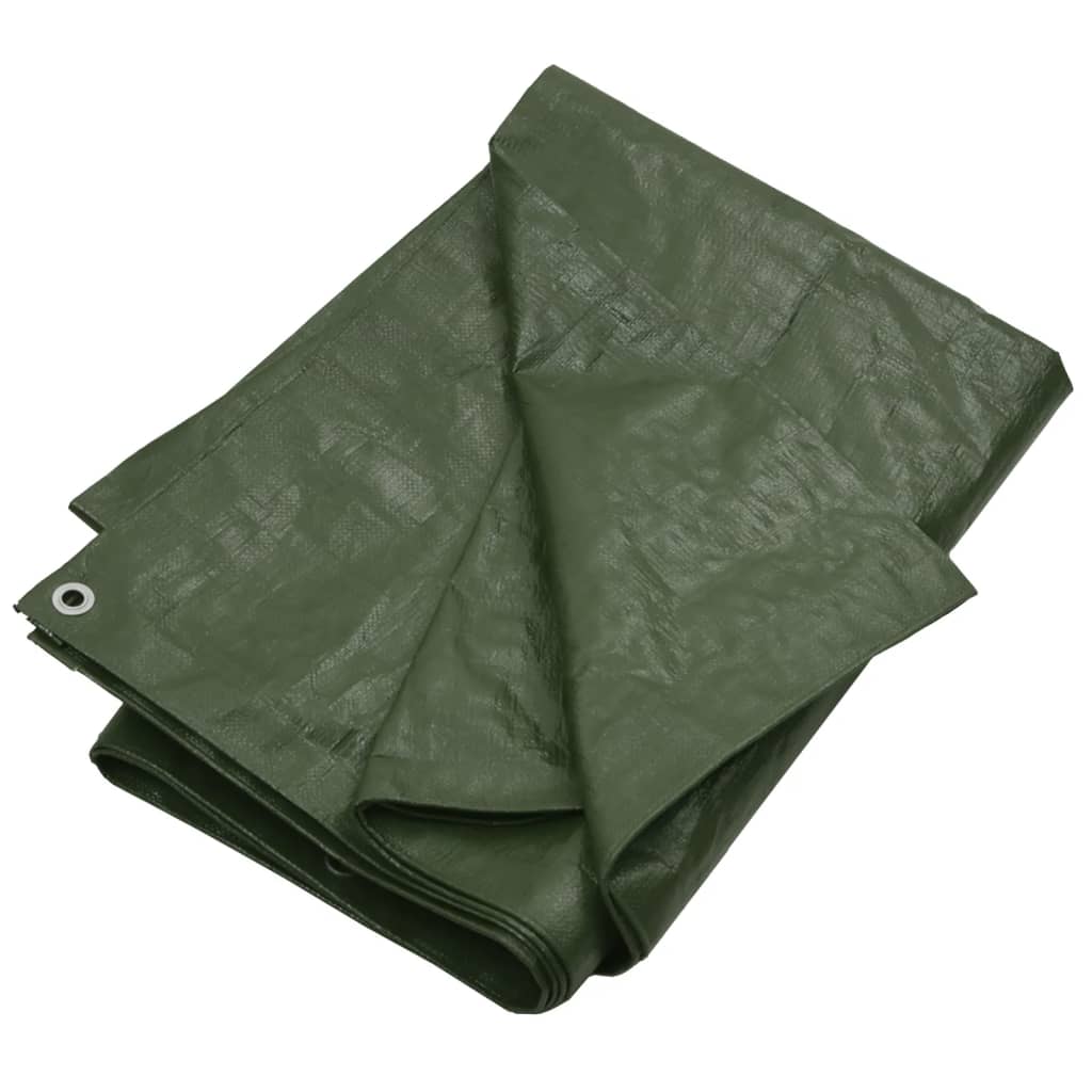 vidaXL Lona 180 g/m² 4x5 m PEAD verde