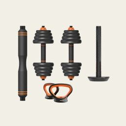 Xiaomi|Kit de Pesos Russos e Halteres Xiaomi 30 Kg 30 Kg