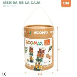 Woomax|Jogo de Construção Woomax 36 Peças (6 Unidades)