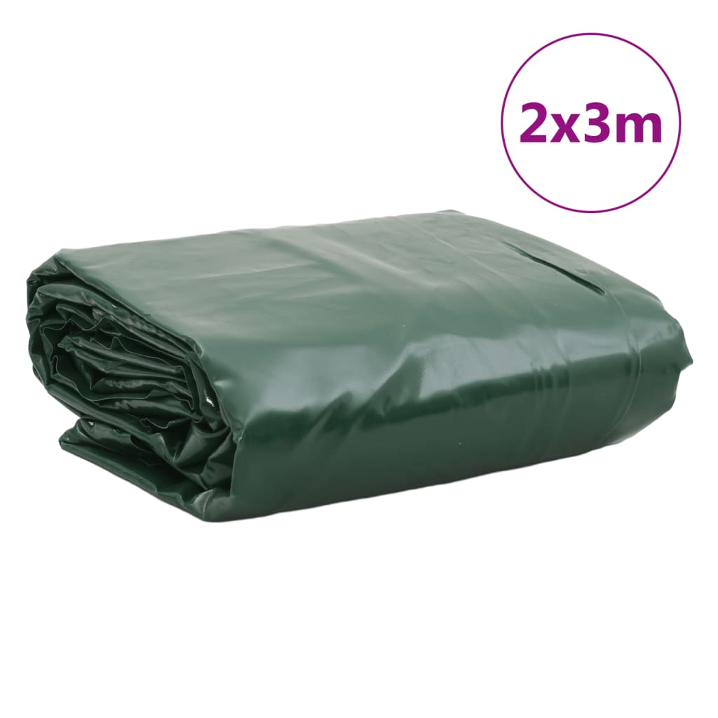 vidaXL Lona 2x3 m 650 g/m² verde