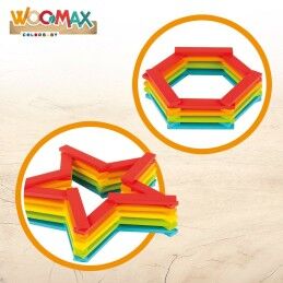 Woomax|Jogo de Construção Woomax 100 Peças 10 x 0,5 x 1,8 cm (6 Unidades)
