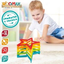 Woomax|Jogo de Construção Woomax 100 Peças 10 x 0,5 x 1,8 cm (6 Unidades)