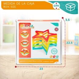 Woomax|Jogo de Construção Woomax 100 Peças 10 x 0,5 x 1,8 cm (6 Unidades)