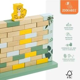 Woomax|Jogo de Construção Woomax animais 44 Peças (6 Unidades)