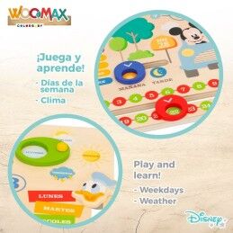 Disney|Jogo Educativo Disney Calendário 30 x 3,5 x 30 cm (6 Unidades)