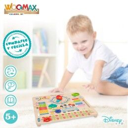 Disney|Jogo Educativo Disney Calendário 30 x 3,5 x 30 cm (6 Unidades)