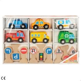 Woomax|Playset de Veículos Woomax 15 Peças (6 Unidades)