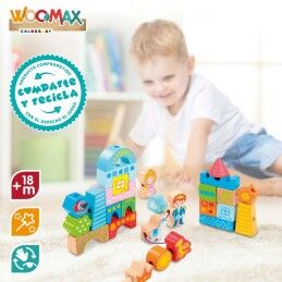 Woomax|Jogo de Construção Woomax 32 Peças (6 Unidades)